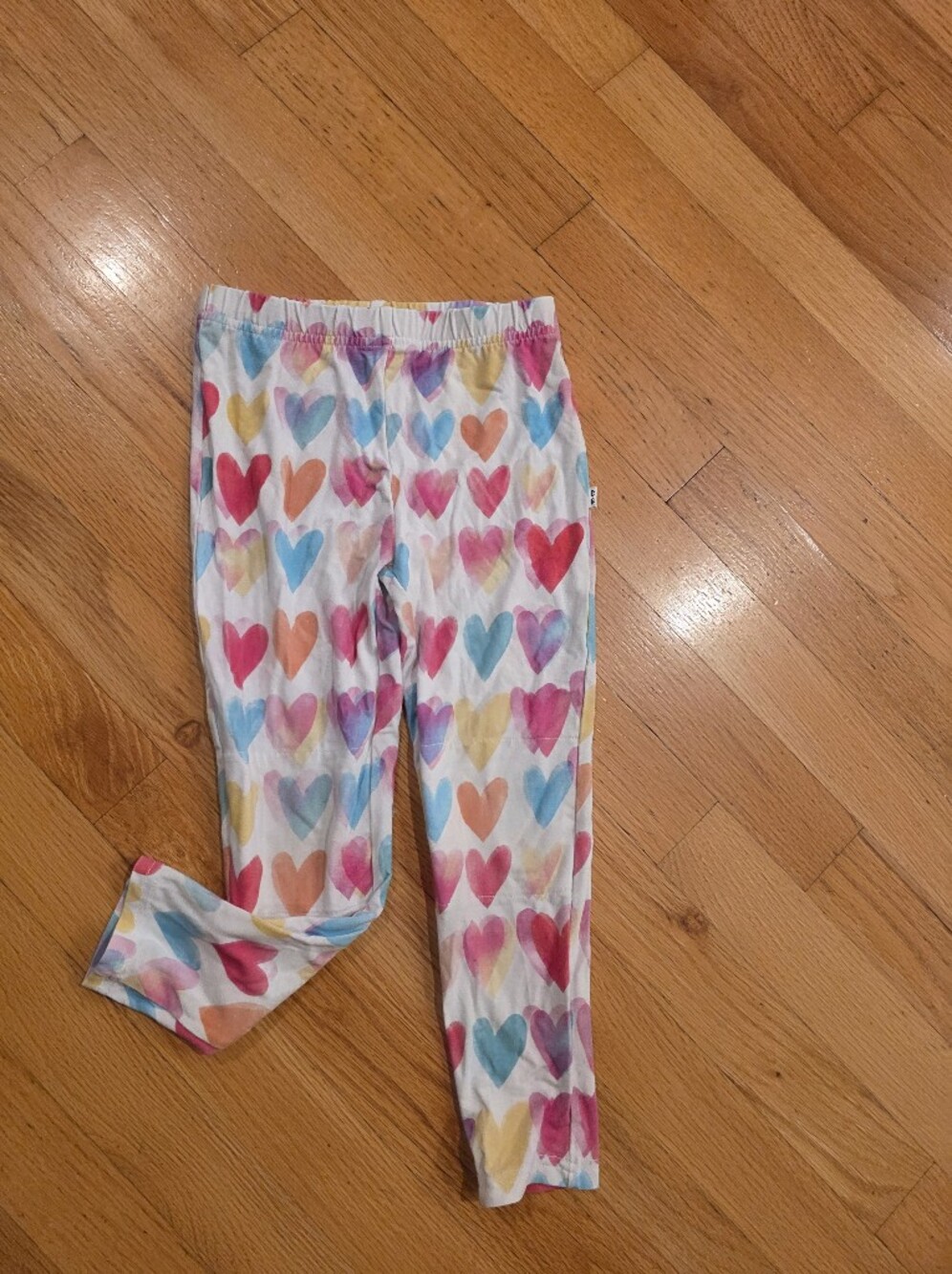Little Sleepies Heart Leggings